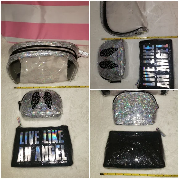 💞 Victoria's Secret Duffle Bag & Travel Accessories-6 pieces total (org. $214) - Picture 11 of 14